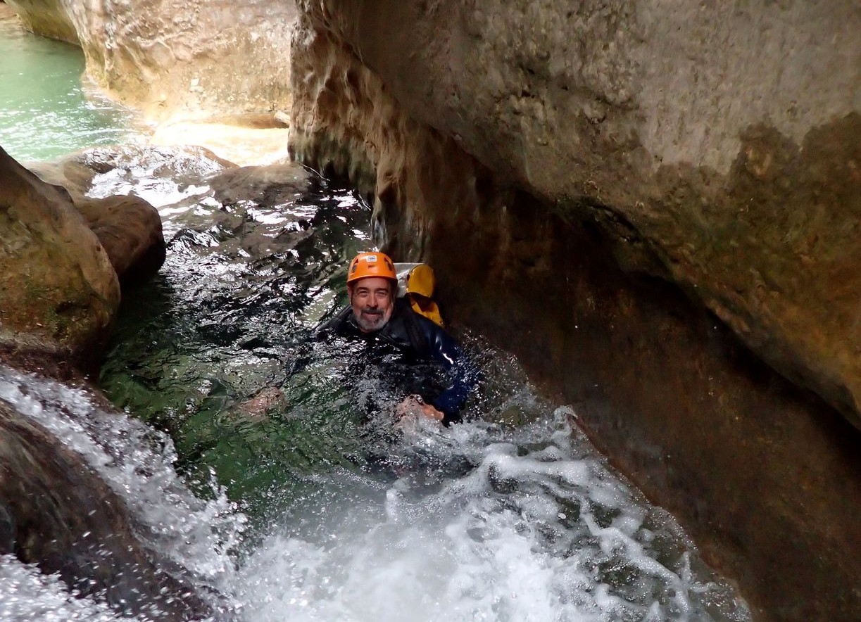 Jolie passage au canyon de Formiga